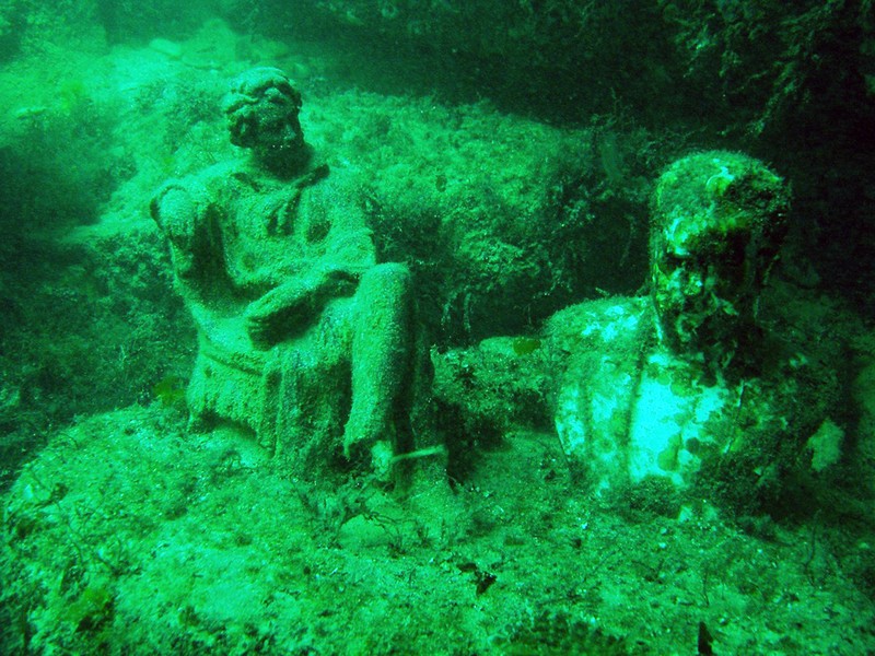 Тарханкут подводный музей